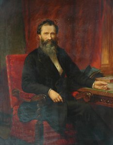 アイザックホールデン卿、1868年 作： Samuel Sidley